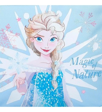 Disney Plecak na lód Frozen Magic 32 cm z możliwością dopasowania do wózka niebieski