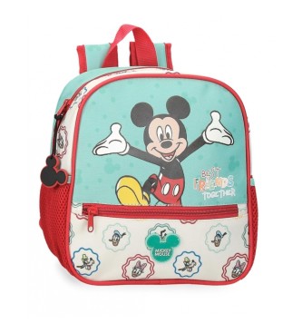 Disney Mickey Os melhores amigos juntos mochila multicolorida para o infantrio