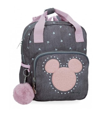 Disney Mickey Studs 28 cm anthracite backpack