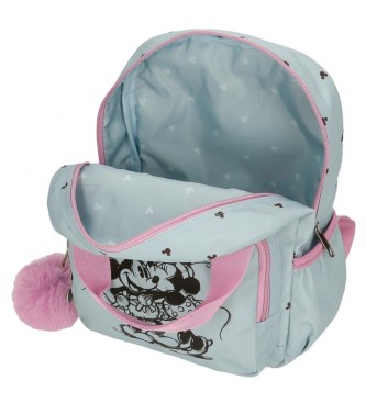 Disney Mickey and Minnie Kisses backpack blue
