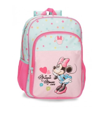 Disney Minnie Imagine backpack 40 cm adaptable to trolley pink