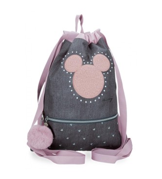 Disney Mickey studs bag backpack anthracite