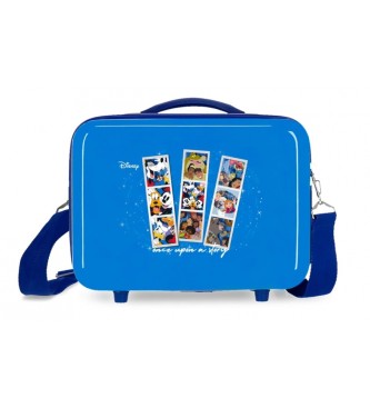 Disney ABS Disney 100 Once upon a story adaptable toiletry bag blue