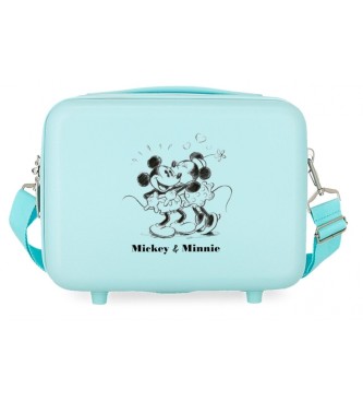 Disney Niebieska kosmetyczka Disney Mickey & Minnie Kisses