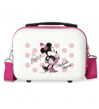 Disney Saco de toilette em ABS To bonito adaptvel branco