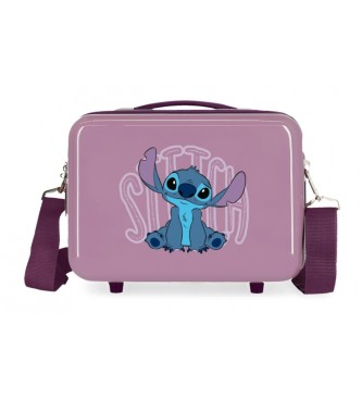 Disney Toilet Bag Fun Stitch Enyoyable lilac