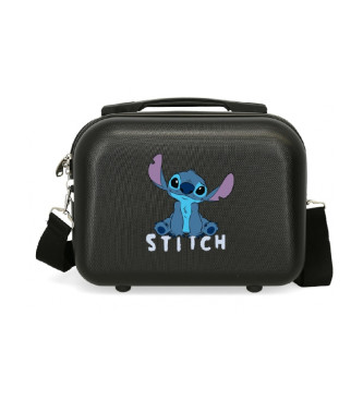 Disney Torba toaletowa Stitch Cute czarna
