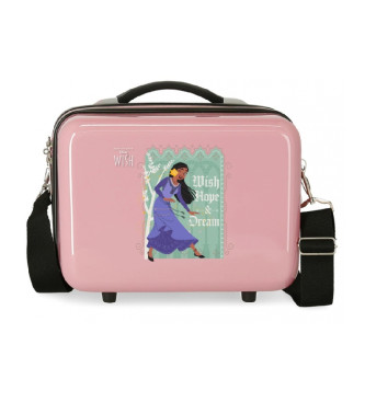 Disney Wishes come true pink toiletry bag