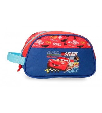 Disney Cars Lets race adaptable toiletry bag red
