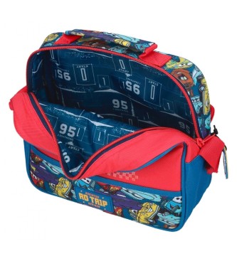 Disney Cars RD Trip toiletry bag with shoulder strap red
