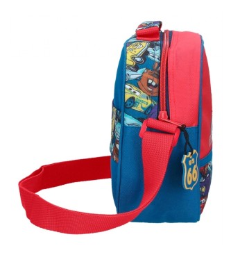 Disney Cars RD Trip toiletry bag with shoulder strap red