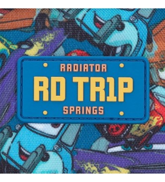 Disney Neceser adaptable Cars RD Trip con bandolera rojo