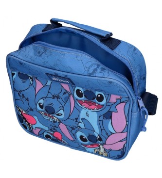 Disney Prilagodljiva toaletna torbica Happy Stitch z mornarskim naramnim pasom