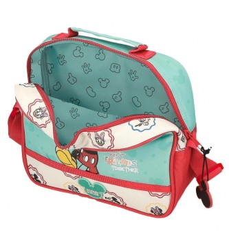 Disney Mickey Sac  bandoulire multicolore Best friends together