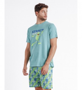 Disney Pijama Kermit Jungle verde