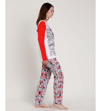 Disney Stay True Pyjama mit langen rmeln rot