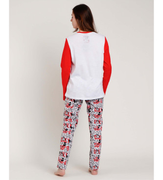 Disney Stay True Pyjama mit langen rmeln rot