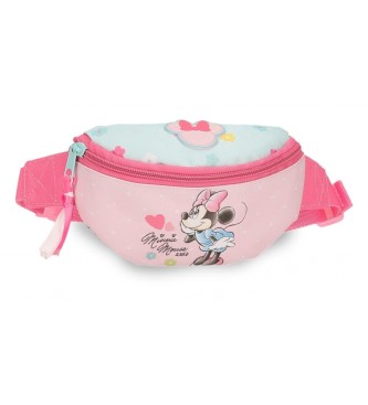 Disney Bolsa de cintura cor-de-rosa Minnie Imagine
