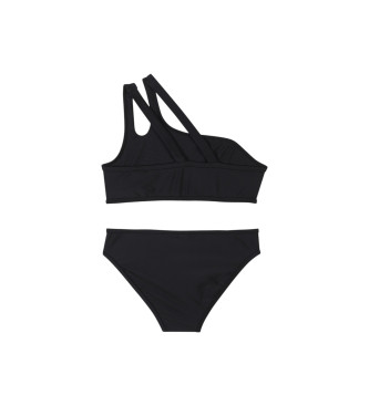 DKNY Bikini z czarnym elastycznym wzorem