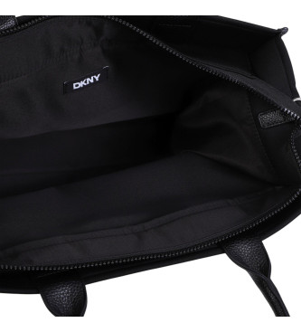 DKNY Bolso con logo negro