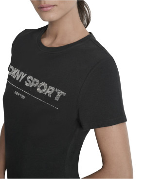 DKNY Majica s črnim logotipom