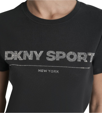DKNY Majica s črnim logotipom