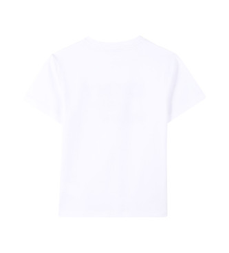 DKNY T-shirt bianca a maniche corte con logo