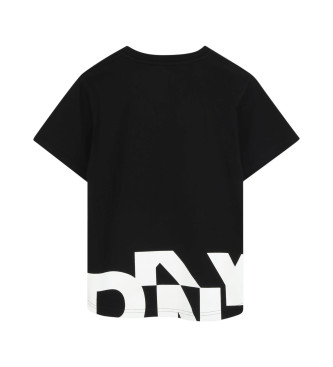 DKNY Kortrmet T-shirt sort