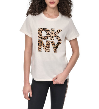 DKNY Bež leopardja majica