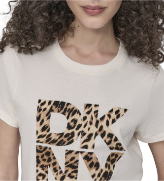 DKNY Bež leopardja majica