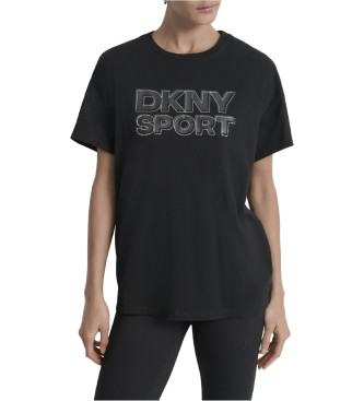 DKNY Oversize majica črna