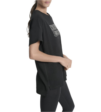 DKNY Oversize majica črna