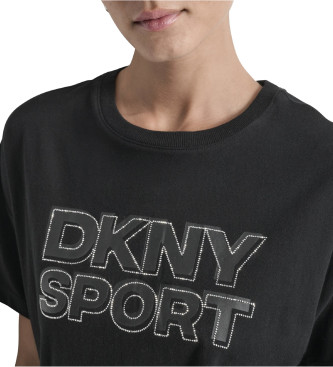 DKNY Oversize majica črna
