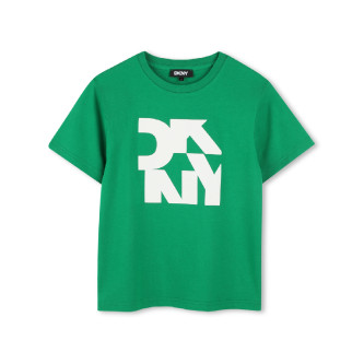 DKNY Maglietta verde a maniche corte