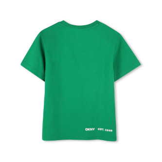 DKNY Maglietta verde a maniche corte