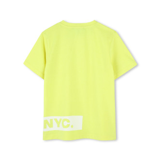DKNY Maglietta gialla a maniche corte