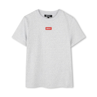 DKNY Maglietta grigia a maniche corte
