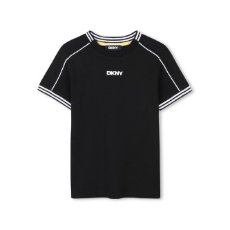 DKNY Maglietta nera a maniche corte