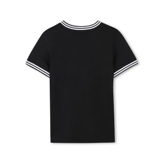 DKNY Maglietta nera a maniche corte