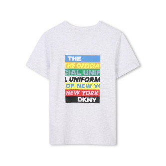 DKNY Maglietta grigia a maniche corte