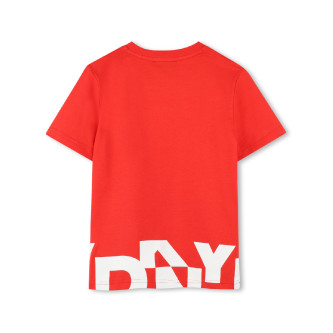 DKNY Maglietta rossa a maniche corte
