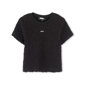 DKNY Maglietta nera a maniche corte