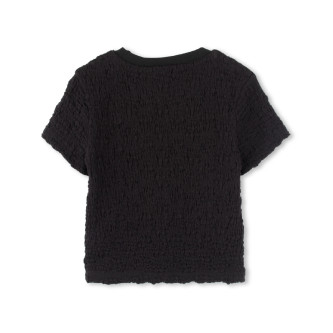 DKNY Maglietta nera a maniche corte