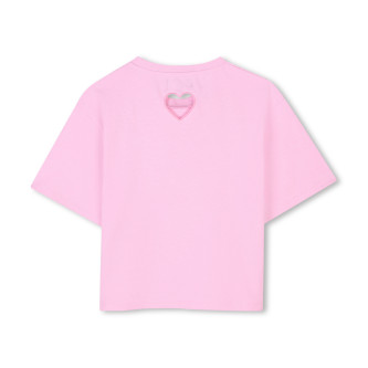 DKNY Maglietta rosa a maniche corte