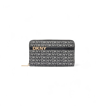 DKNY Portfel Avril Around czarny