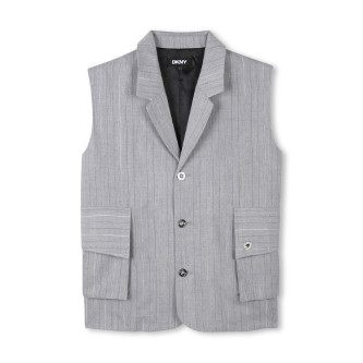 DKNY Oversize waistcoat grey