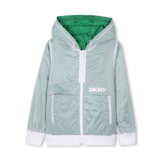 DKNY Vattenavvisande vindjacka grn