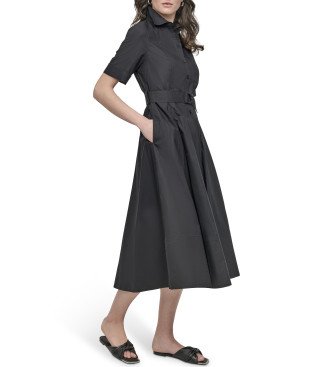 DKNY Obleka s črnimi gumbi