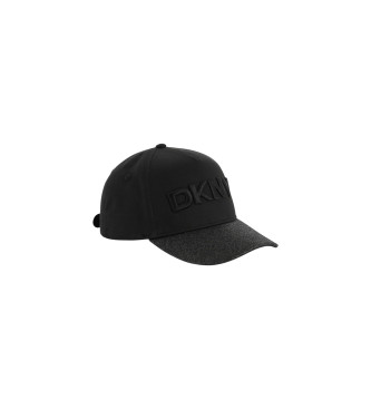 DKNY Casquette avec logo brod noir