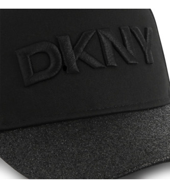 DKNY Casquette avec logo brod noir